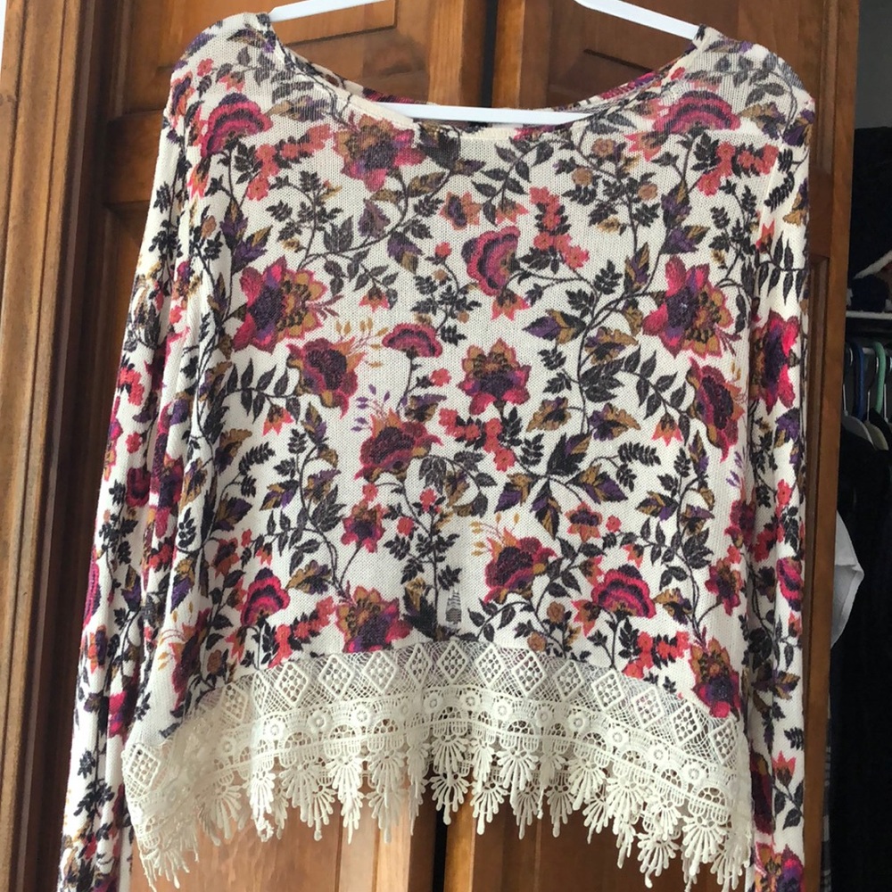 Cropped sweater